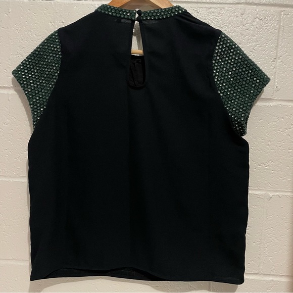 Manoush Sequin and Embroidered Parry Top Blouse Size 8 - Picture 8 of 10